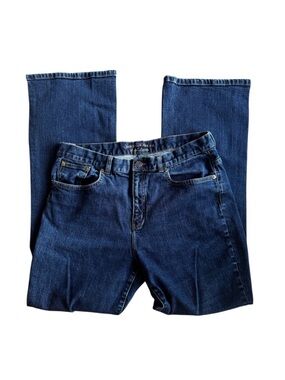 Lauren Ralph Lauren Jeans Size 12 | Classic Blue Straight Leg Dark Wash Denim